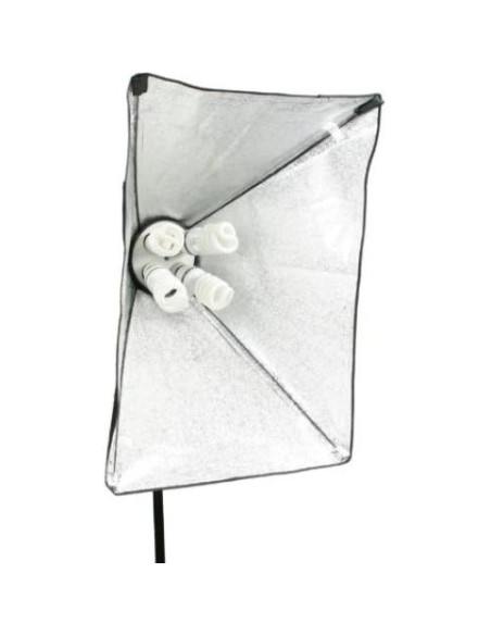Kit de Iluminación ePhoto H9004SB con Fondos Muselina 3x3.6m
