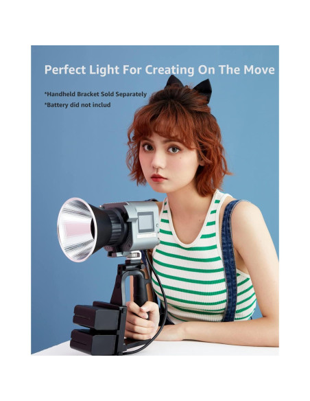 Aputure amaran COB 60xS Luz LED Bi-Color 65W 2700K-6500K