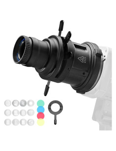 Kit de Foco Spot Wellmaking S-80 con Montura Bowens y Snoot