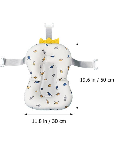 Cojín de Baño Antideslizante Toyvian para Niños 30x50cm