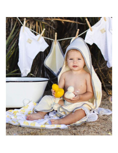 Toallas con Capucha Burts Bees Bebé 2-Pack Algodón Orgánico 73.66 cm 2