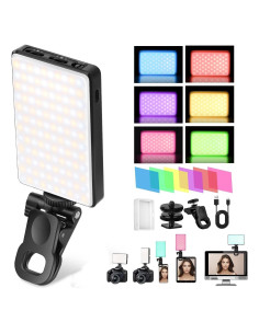 Luz LED para Selfies Meixitoy ST120 - 120 Luces, 3 Modos, Batería 5000mAh