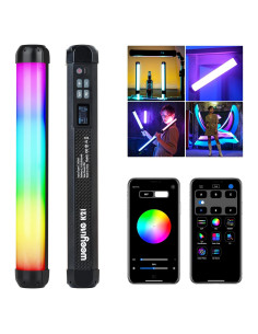Luz LED RGB Weeylite K21 Portátil 2500-8500K Control App