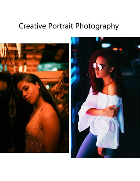 Filtro de Gel de Corrección de Color Bcolor CTO-CTBx6 6 Piezas 40x50 cm