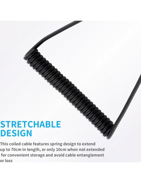 Cable de Sincronización Flash Keabroir CSRC 3.5mm a 6.35mm