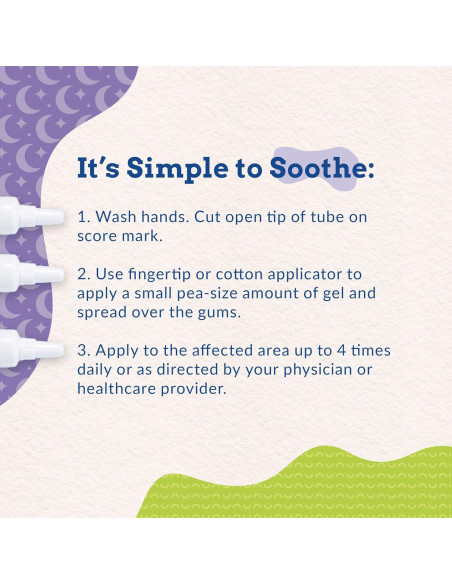 Geles Refrigerantes Orajel Baby Sin Medicamentos 2 Tubos 5.1g