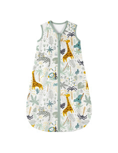 Saco de Sueño para Bebés Yoofoss 0.5 TOG Jirafa 6-12 Meses