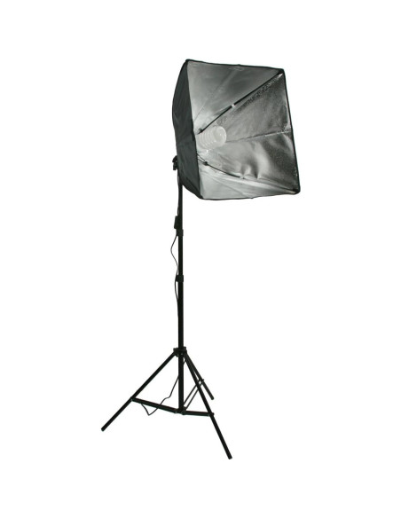Kit de Iluminación ePhotoInc 3 Softbox 5500K 600W