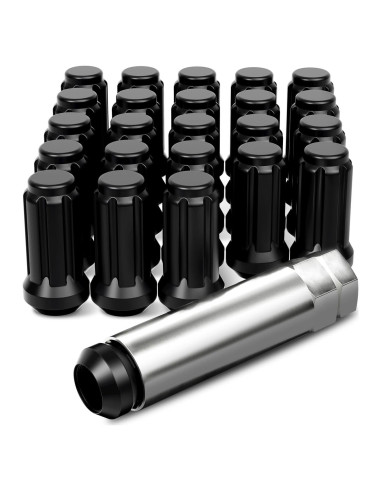 Tuercas de Rueda Orion Motor Tech M14x1.5 Negras Juego 24