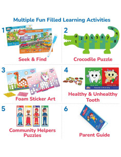 Kit de Juego y Aprendizaje Montessori Smartivity 3-5 Años 2
