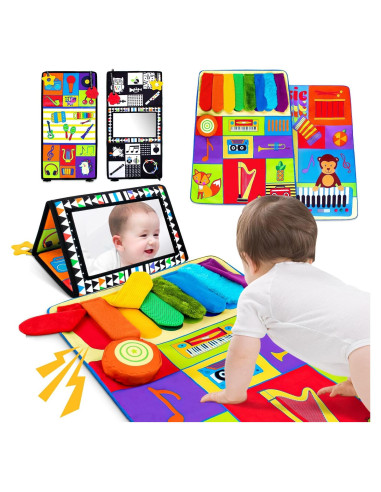 Juguete Espejo Sensorial Beetoy para Bebés 0-6 Meses