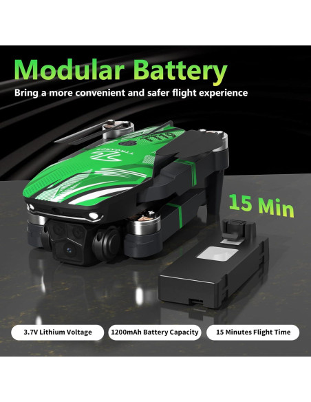 Drone TTROARDS con cámara 4K, evitación de obstáculos 270