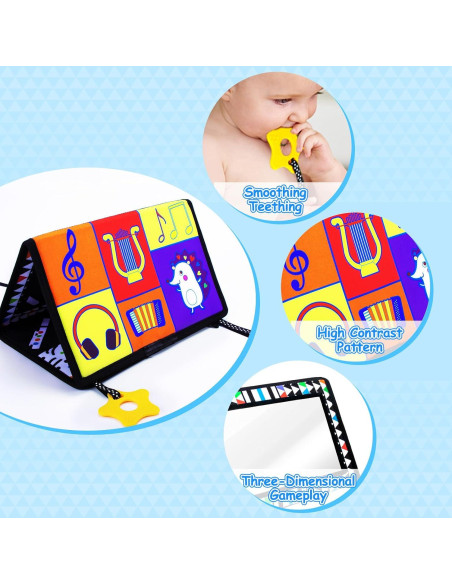 Juguete Espejo Sensorial Beetoy para Bebés 0-6 Meses Juguete Espejo Sensorial Beetoy para Bebés 0-6 Meses