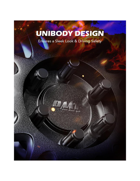 Tuercas de Rueda Orion Motor Tech M14x1.5 Negras Juego 24