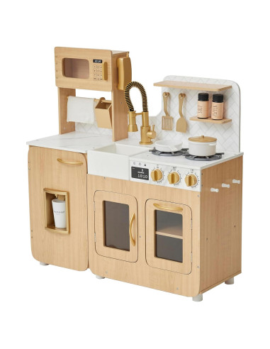 Juego de Cocina de Madera Teamson Kids Chipre 14 Accesorios