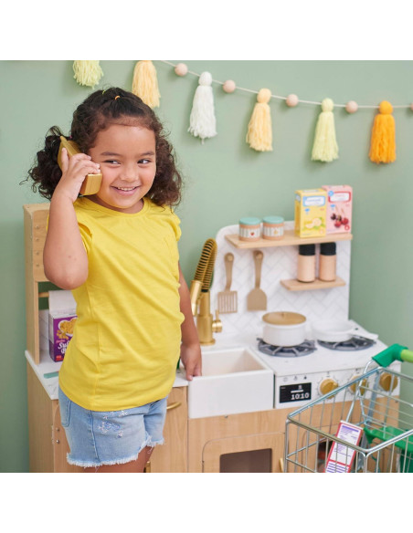 Juego de Cocina de Madera Teamson Kids Chipre 14 Accesorios