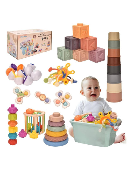 Juguetes Montessori 7 en 1 Majabike para Bebés 6-12 Meses
