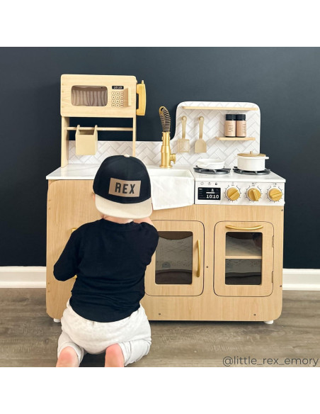 Juego de Cocina de Madera Teamson Kids Chipre 14 Accesorios