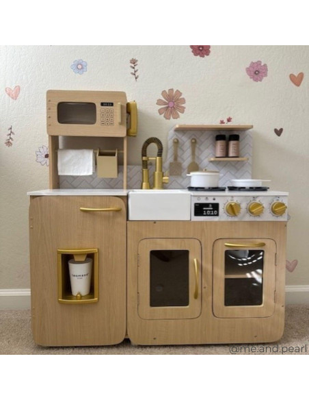 Juego de Cocina de Madera Teamson Kids Chipre 14 Accesorios