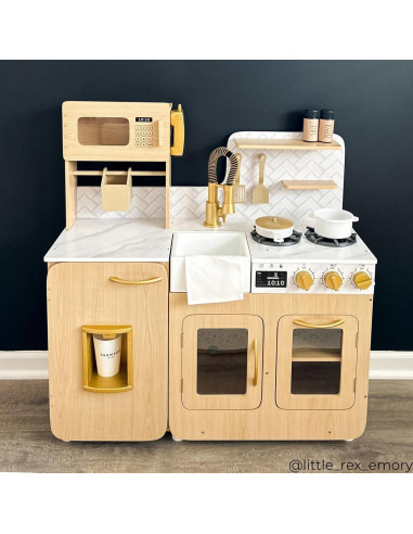 Juego de Cocina de Madera Teamson Kids Chipre 14 Accesorios