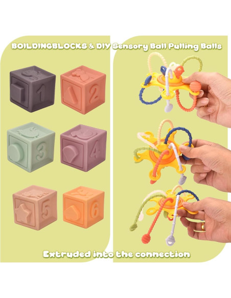 Juguetes Montessori 7 en 1 Majabike para Bebés 6-12 Meses