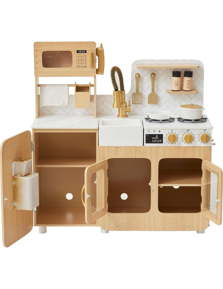 Juego de Cocina de Madera Teamson Kids Chipre 14 Accesorios