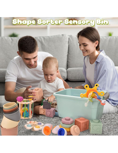 Juguetes Montessori 7 en 1 Majabike para Bebés 6-12 Meses