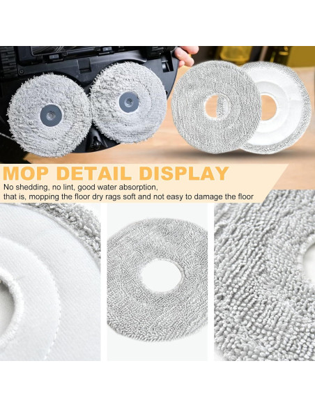 Kit de Accesorios para Aspiradora Robot Dreame X50/L50/L40s/Mova V50