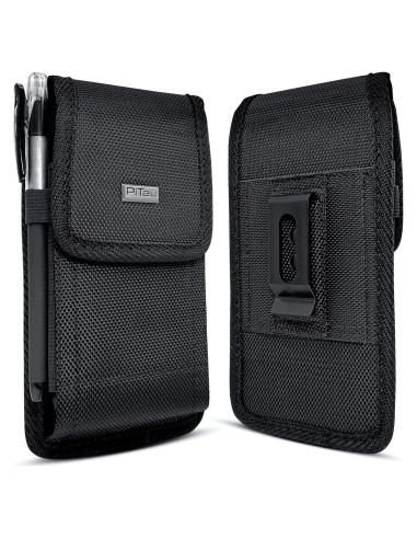 Funda PiTau para iPhone 16/15/14/13/12/11 y Galaxy S24 Negra