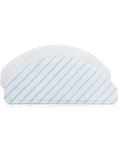 50 Almohadillas de Mopa Reutilizables Electropan para DEEBOT