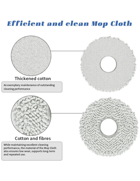 Kit de Accesorios 19 Piezas JYAILIFES para ECOVACS DEEBOT N30