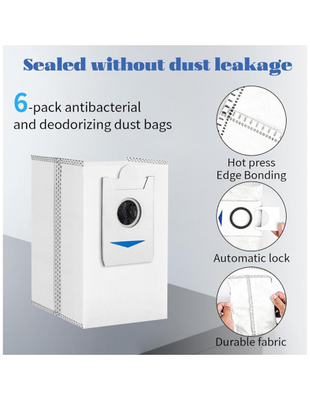 Kit de Accesorios 19 Piezas JYAILIFES para ECOVACS DEEBOT N30