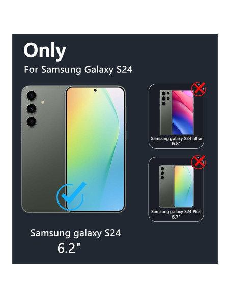 Funda FNTCASE para Samsung Galaxy S24 - Protección Militar