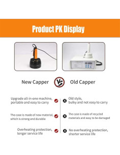 Máquina de Sellado por Inducción Jrcfnss 20-100mm 1200W 2