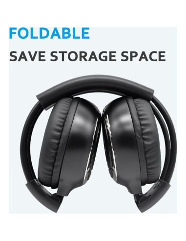 Auriculares Inalámbricos IR SAHARIE para DVD de Coche - 2 Pcs