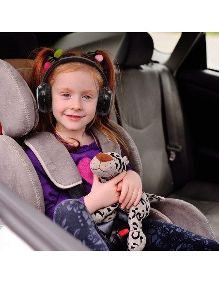 Auriculares Inalámbricos IR SAHARIE para DVD de Coche - 2 Pcs