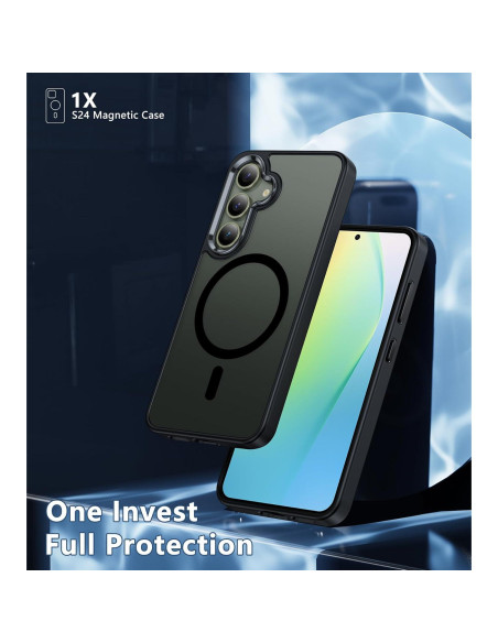 Funda FNTCASE para Samsung Galaxy S24 - Protección Militar