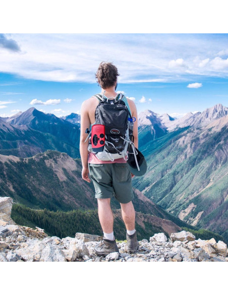 Radio de Emergencia Solar Echainstar CRH 108 con Linterna LED 2000mAh