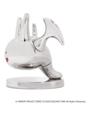 Figura Metálica Dragón Plateado Square Enix 70x45x55mm