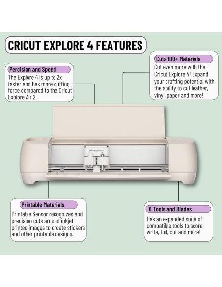 Cricut Explore 4 + EasyPress 3 - Máquina de Corte y Prensa Térmica