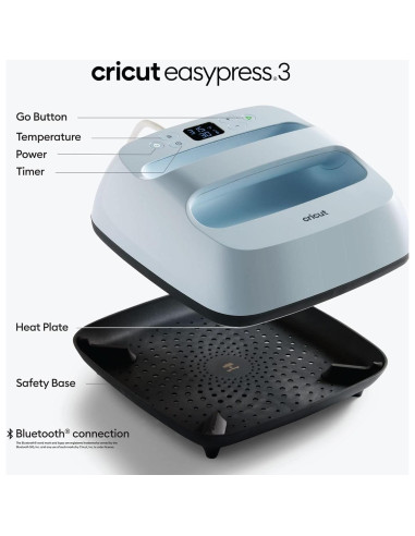 Cricut Explore 4 + EasyPress 3 - Máquina de Corte y Prensa Térmica