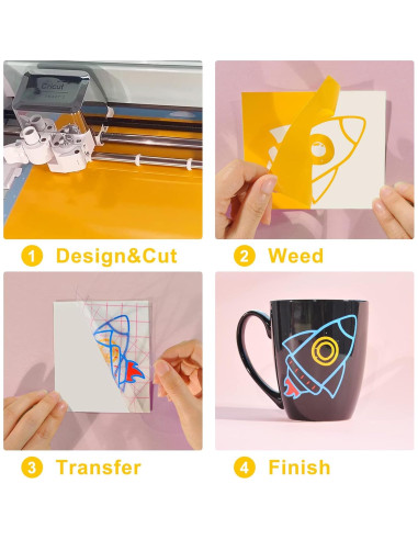 Lya Vinyl 65 Hojas Vinilo Autoadhesivo Permanente 30.48x30.48cm