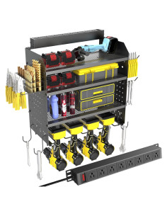 Soporte de Taladro Montado en Pared OKKMAX 4 Capas 86.18kg