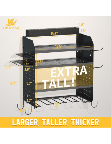 Soporte de Taladro Montado en Pared OKKMAX 4 Capas 86.18kg