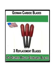 Cuchillas de Carburo Alemán Bridge Cutters - Paquete de 3