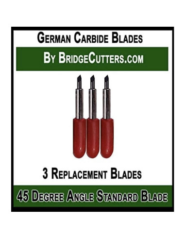 Cuchillas de Carburo Alemán Bridge Cutters - Paquete de 3