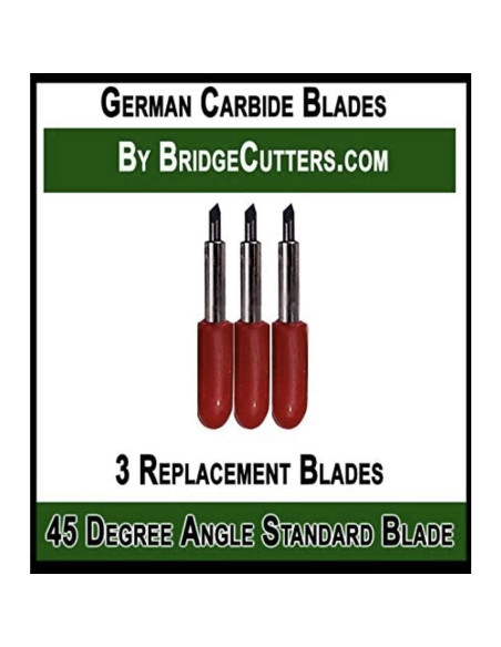 Cuchillas de Carburo Alemán Bridge Cutters - Paquete de 3