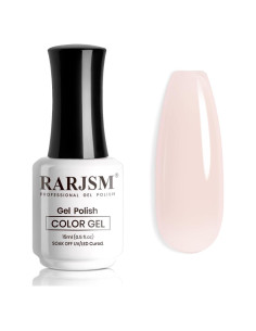 Esmalte de Gel RARJSM Rosa Pálido 15ml Curado UV LED