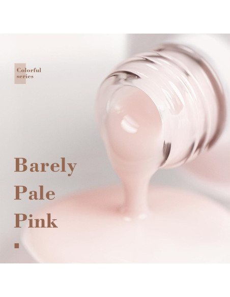 Esmalte de Gel RARJSM Rosa Pálido 15ml Curado UV LED