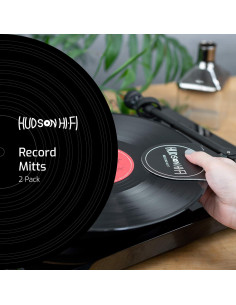 Mitones Antiestáticos Hudson Hi-Fi para Discos de Vinilo 2